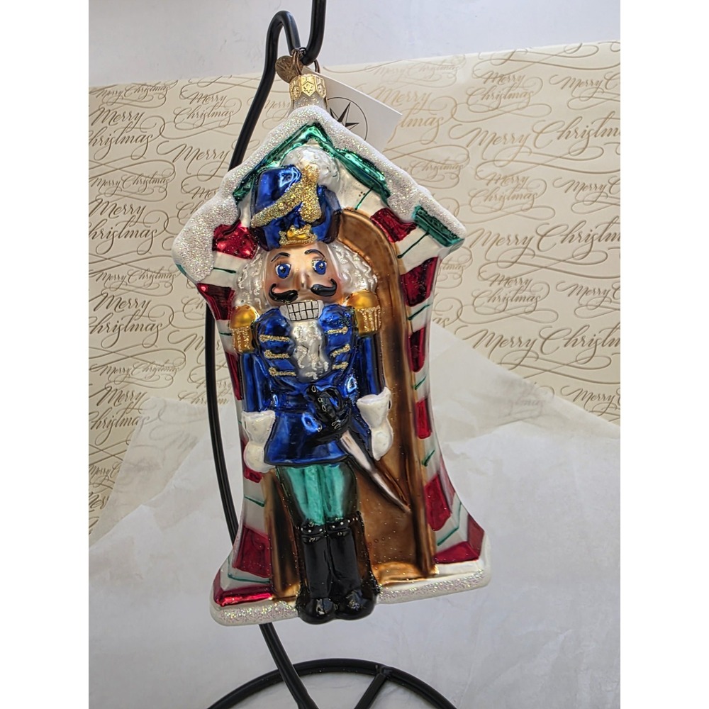 Christopher Radko Starlight Guardian 2000 Nutcracker Ornament 00-SP-69 Poland
